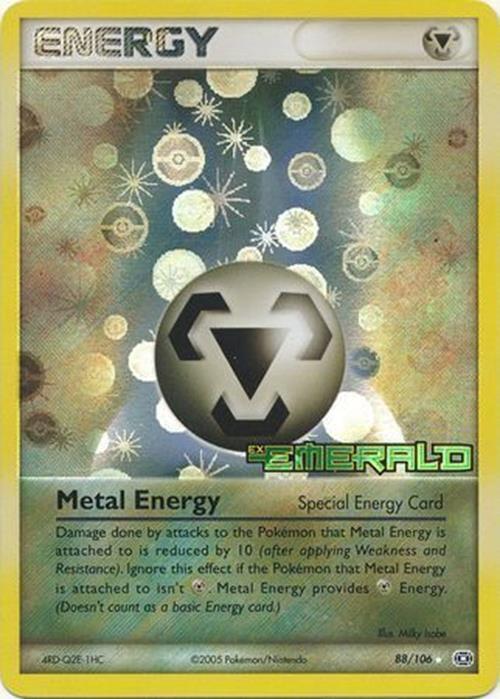 Metal Energy (88/106) (Stamped) [EX: Emerald] | L.A. Mood Comics and Games