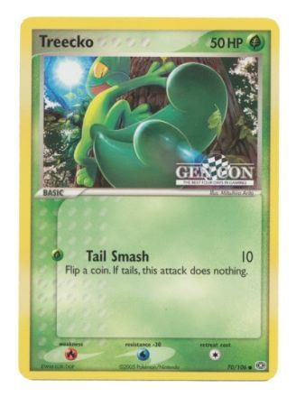 Treecko (70/106) (Gen Con The Best Four Days in Gaming Promo) [EX: Emerald] | L.A. Mood Comics and Games