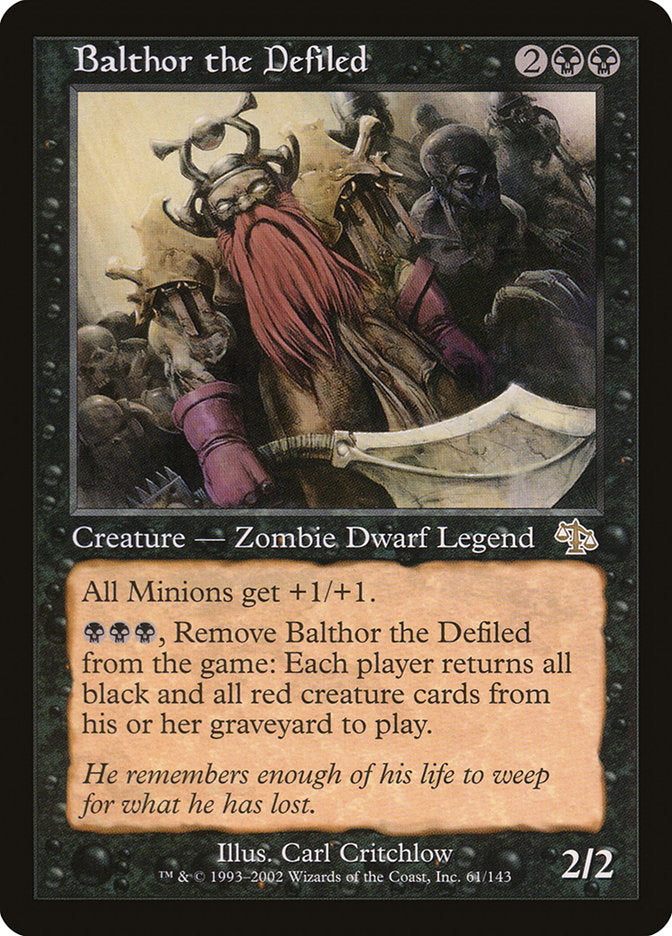 Balthor the Defiled [Judgment] | L.A. Mood Comics and Games