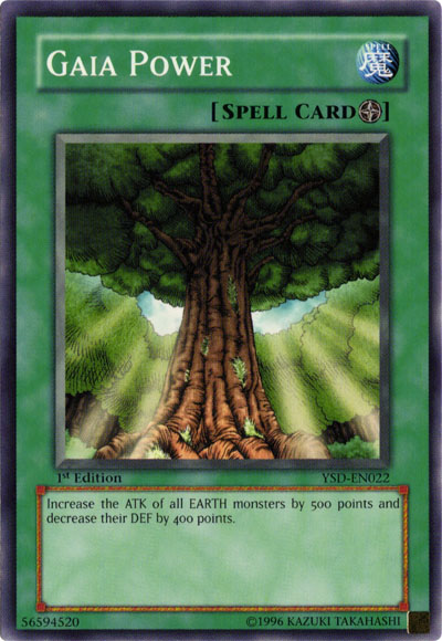 Gaia Power [YSD-EN022] Common | L.A. Mood Comics and Games