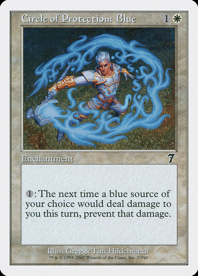 Circle of Protection: Blue [Seventh Edition] | L.A. Mood Comics and Games