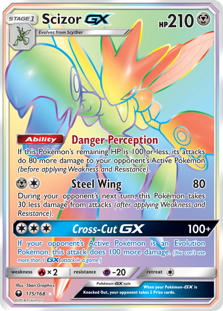 Scizor GX (175/168) [Sun & Moon: Celestial Storm] | L.A. Mood Comics and Games