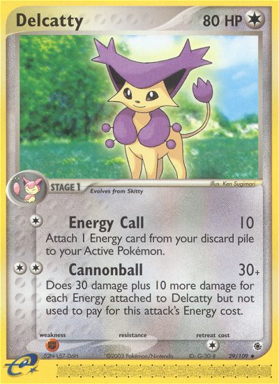 Delcatty (29/109) [EX: Ruby & Sapphire] | L.A. Mood Comics and Games