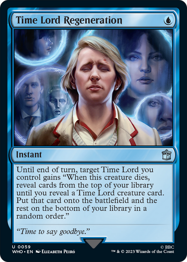 Time Lord Regeneration [Doctor Who] | L.A. Mood Comics and Games