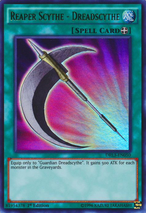 Reaper Scythe - Dreadscythe [DRL3-EN050] Ultra Rare | L.A. Mood Comics and Games