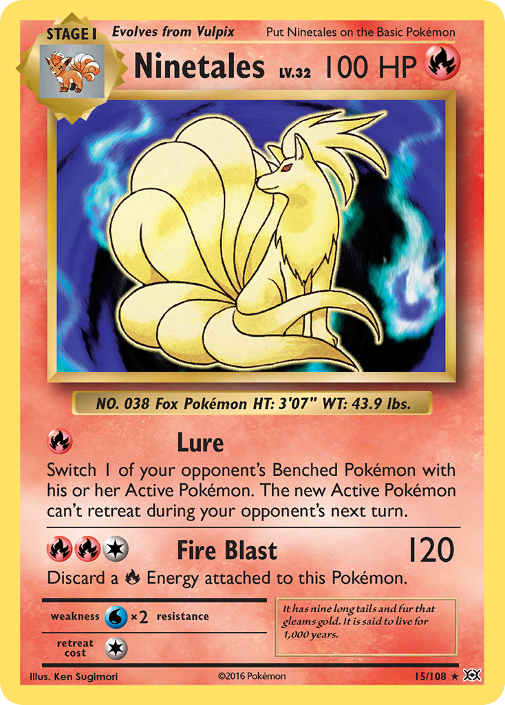 Ninetales (15/108) [XY: Evolutions] | L.A. Mood Comics and Games