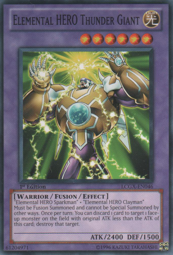 Elemental HERO Thunder Giant [LCGX-EN046] Common | L.A. Mood Comics and Games