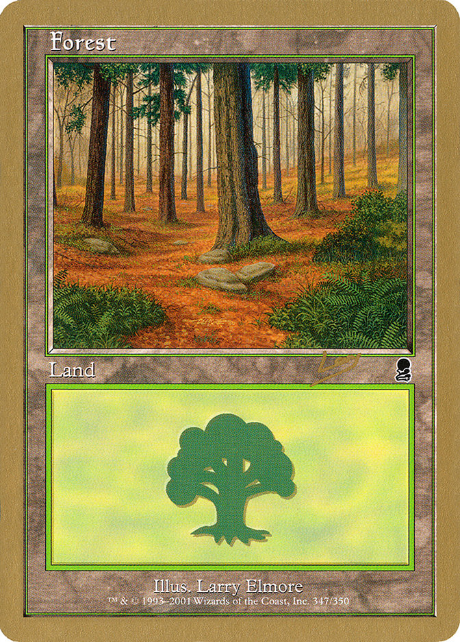 Forest (rl347) (Raphael Levy) [World Championship Decks 2002] | L.A. Mood Comics and Games
