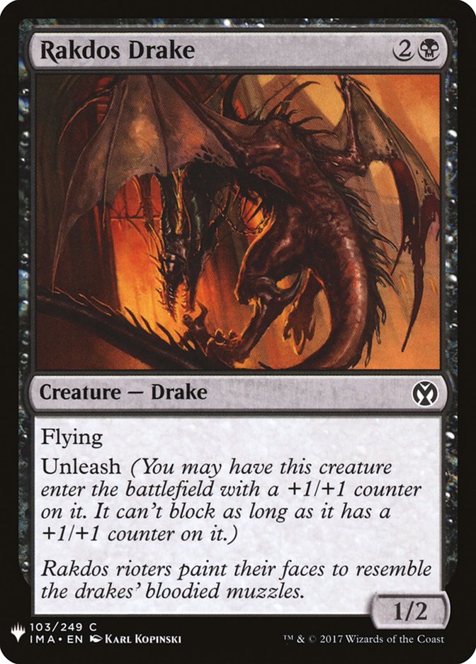 Rakdos Drake [Mystery Booster] | L.A. Mood Comics and Games