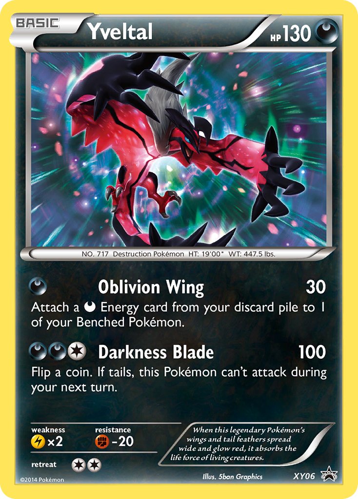 Yveltal (XY06) [XY: Black Star Promos] | L.A. Mood Comics and Games