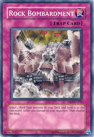 Rock Bombardment [DR3-EN235] Common | L.A. Mood Comics and Games