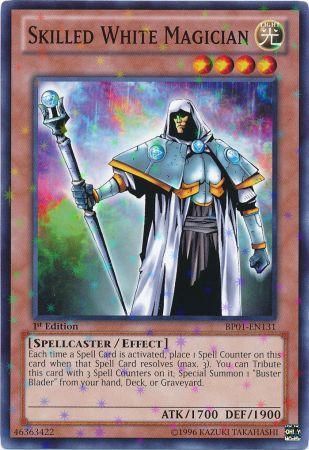 Skilled White Magician [BP01-EN131] Starfoil Rare | L.A. Mood Comics and Games