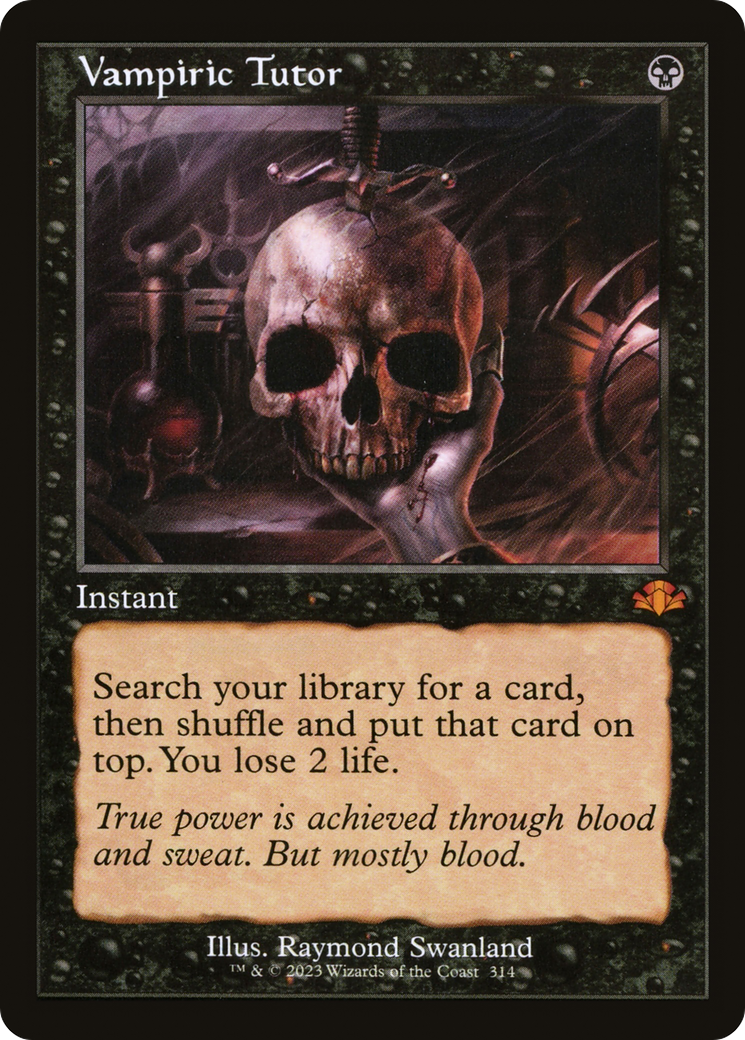 Vampiric Tutor (Retro) [Dominaria Remastered] | L.A. Mood Comics and Games