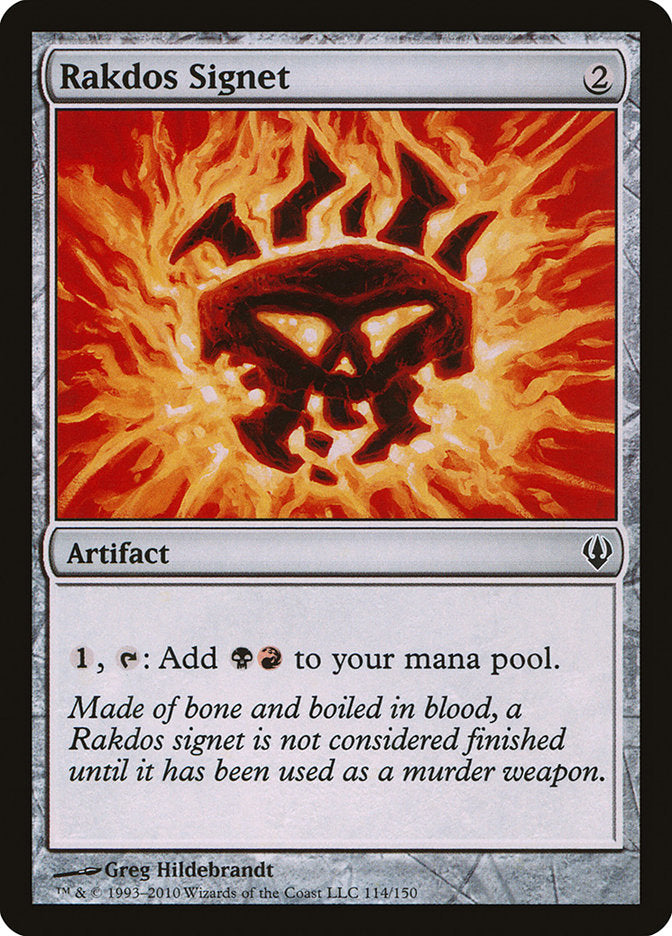 Rakdos Signet [Archenemy] | L.A. Mood Comics and Games