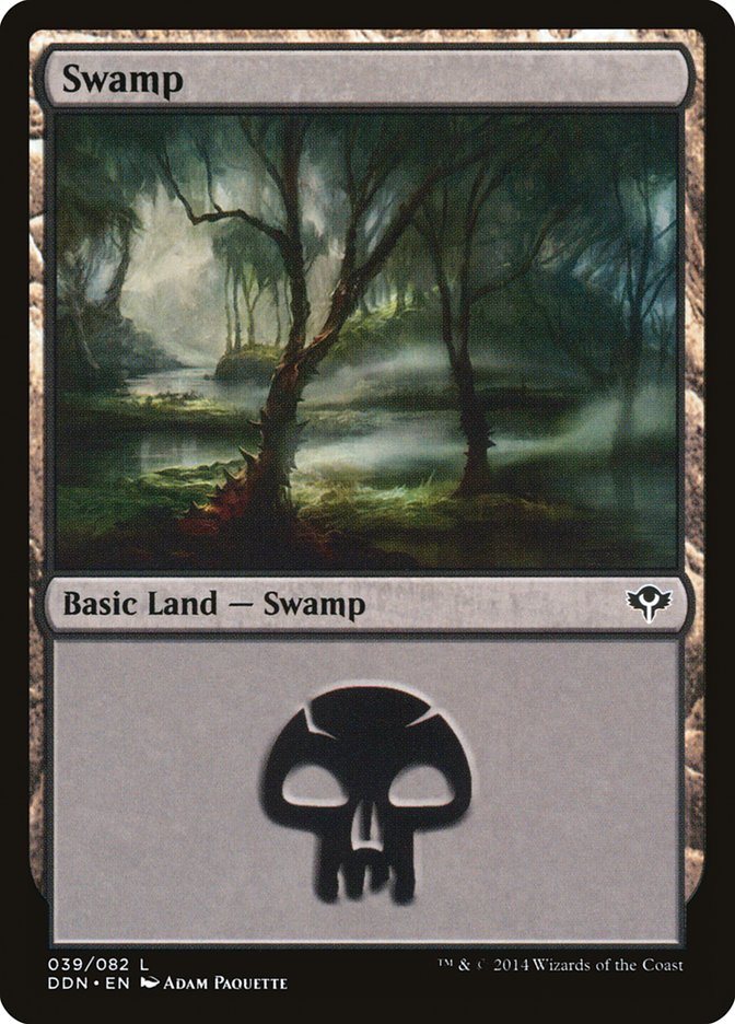 Swamp (39) [Duel Decks: Speed vs. Cunning] | L.A. Mood Comics and Games