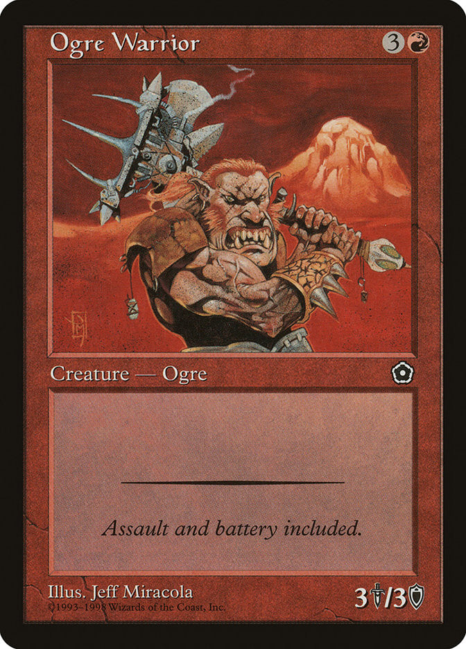 Ogre Warrior [Portal Second Age] | L.A. Mood Comics and Games