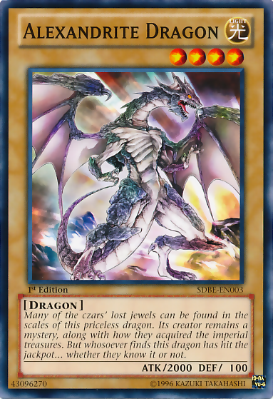 Alexandrite Dragon [SDBE-EN003] Common | L.A. Mood Comics and Games