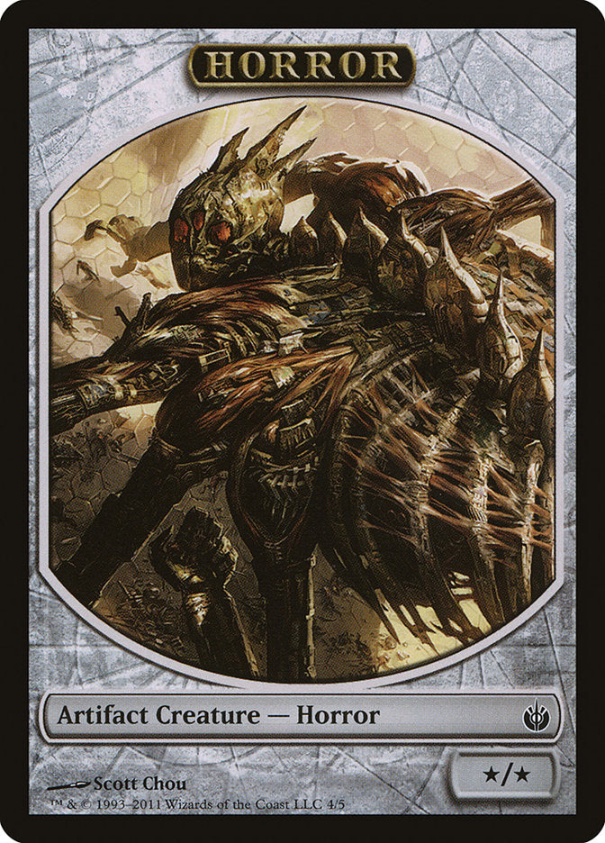 Horror Token [Mirrodin Besieged Tokens] | L.A. Mood Comics and Games