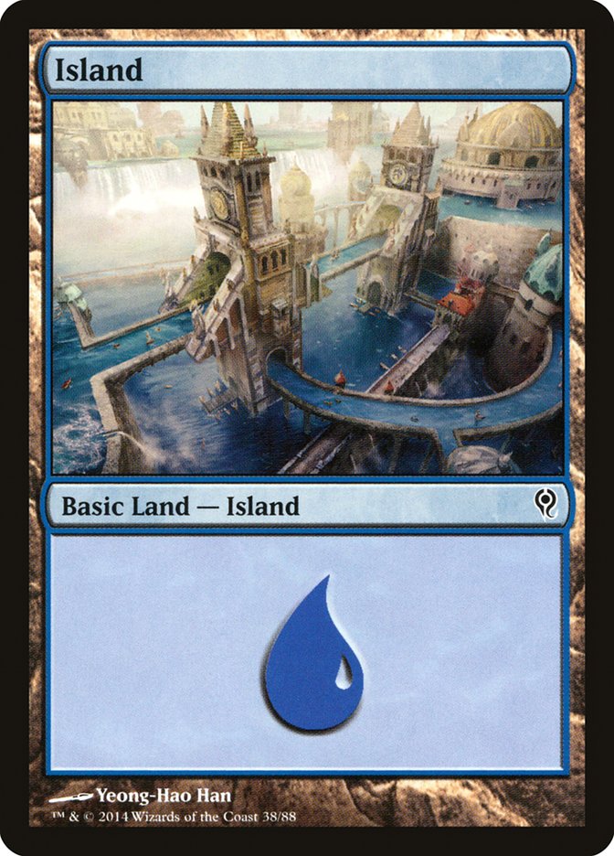 Island (38) [Duel Decks: Jace vs. Vraska] | L.A. Mood Comics and Games