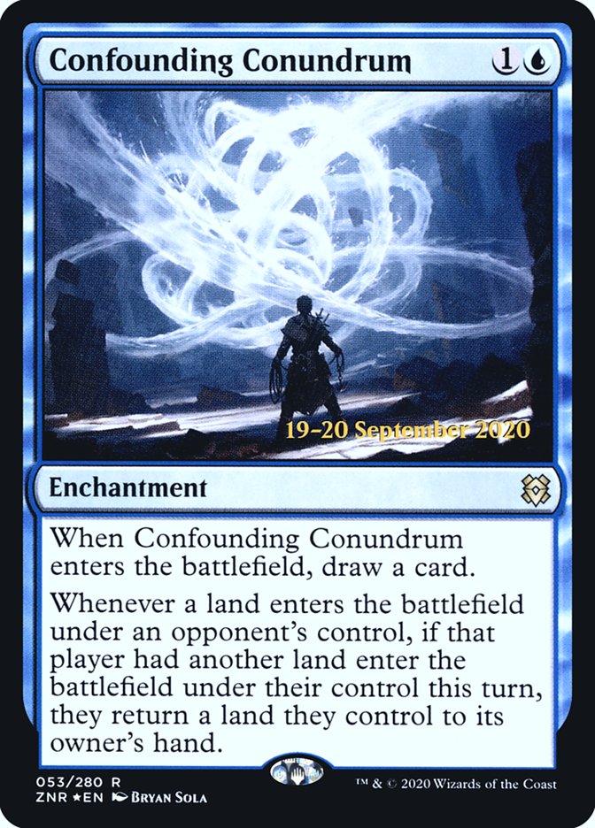 Confounding Conundrum [Zendikar Rising Prerelease Promos] | L.A. Mood Comics and Games