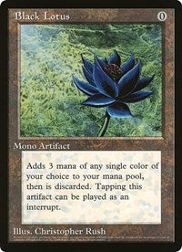 Black Lotus (Oversized) [Oversize Cards] | L.A. Mood Comics and Games