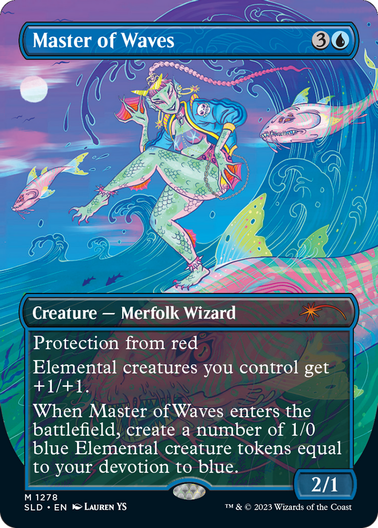 Master of Waves (Borderless) [Secret Lair Drop Series] | L.A. Mood Comics and Games