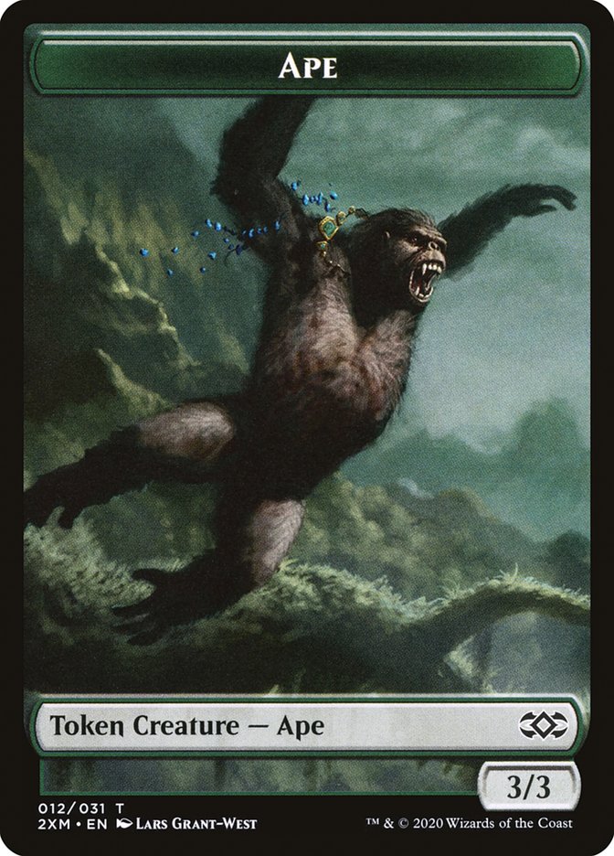Ape Token [Double Masters Tokens] | L.A. Mood Comics and Games
