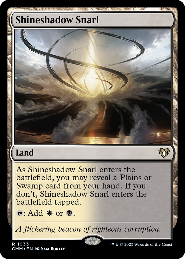 Shineshadow Snarl [Commander Masters] | L.A. Mood Comics and Games