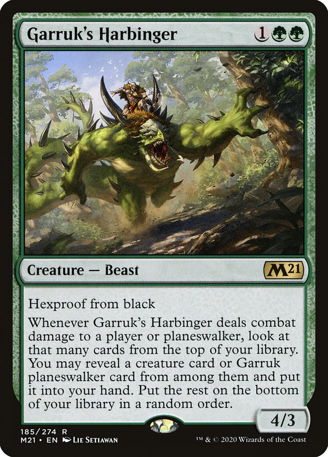 Garruk's Harbinger [Core Set 2021] | L.A. Mood Comics and Games