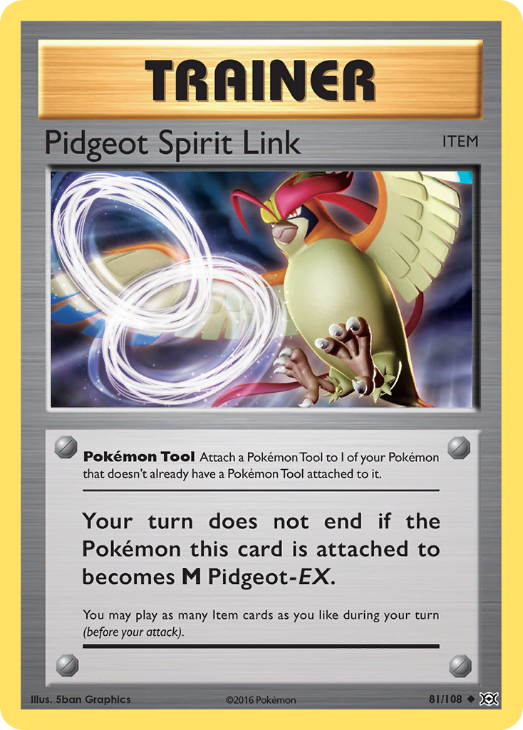 Pidgeot Spirit Link (81/108) [XY: Evolutions] | L.A. Mood Comics and Games