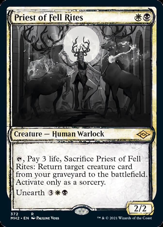 Priest of Fell Rites (Sketch) [Modern Horizons 2] | L.A. Mood Comics and Games