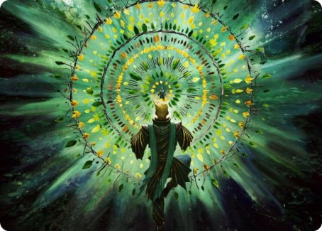 Verdant Mastery Art Card [Strixhaven: School of Mages Art Series] | L.A. Mood Comics and Games