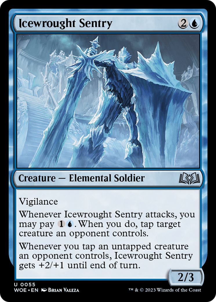 Icewrought Sentry [Wilds of Eldraine] | L.A. Mood Comics and Games