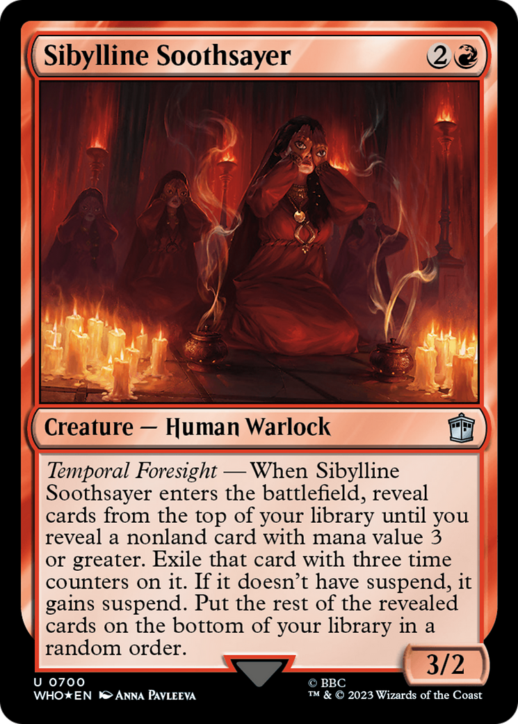Sibylline Soothsayer (Surge Foil) [Doctor Who] | L.A. Mood Comics and Games