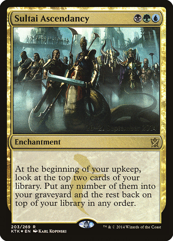 Sultai Ascendancy [Khans of Tarkir Prerelease Promos] | L.A. Mood Comics and Games