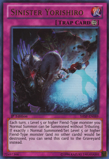 Sinister Yorishiro [SHSP-EN089] Ultra Rare | L.A. Mood Comics and Games