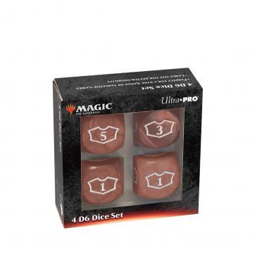 Deluxe 22MM Red Mana Loyalty Dice Set for Magic: The Gathering | L.A. Mood Comics and Games