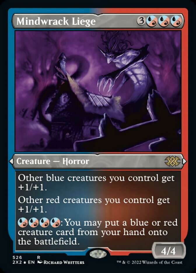 Mindwrack Liege (Foil Etched) [Double Masters 2022] | L.A. Mood Comics and Games