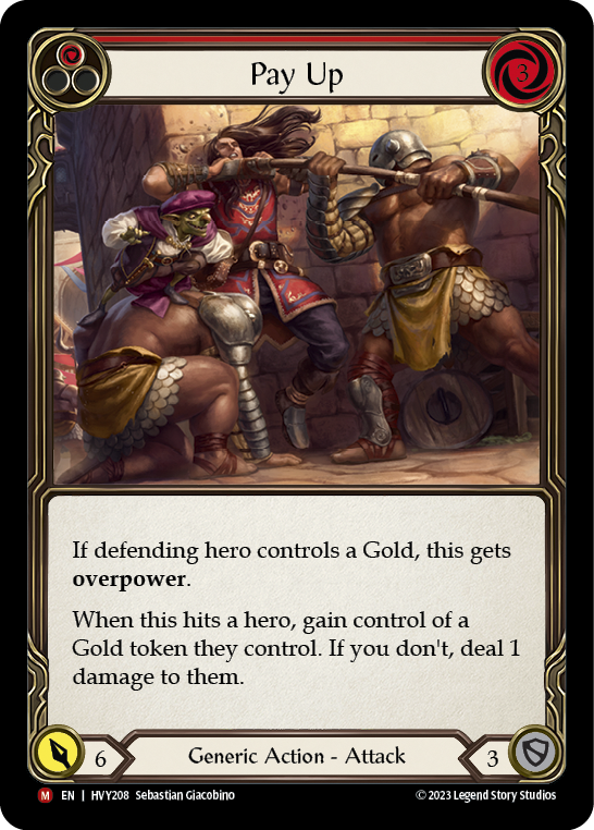 Pay Up [HVY208] (Heavy Hitters)  Rainbow Foil | L.A. Mood Comics and Games