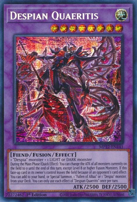 Despian Quaeritis [MP22-EN141] Prismatic Secret Rare | L.A. Mood Comics and Games