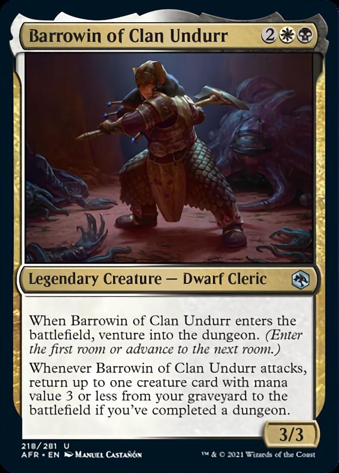 Barrowin of Clan Undurr [Dungeons & Dragons: Adventures in the Forgotten Realms] | L.A. Mood Comics and Games