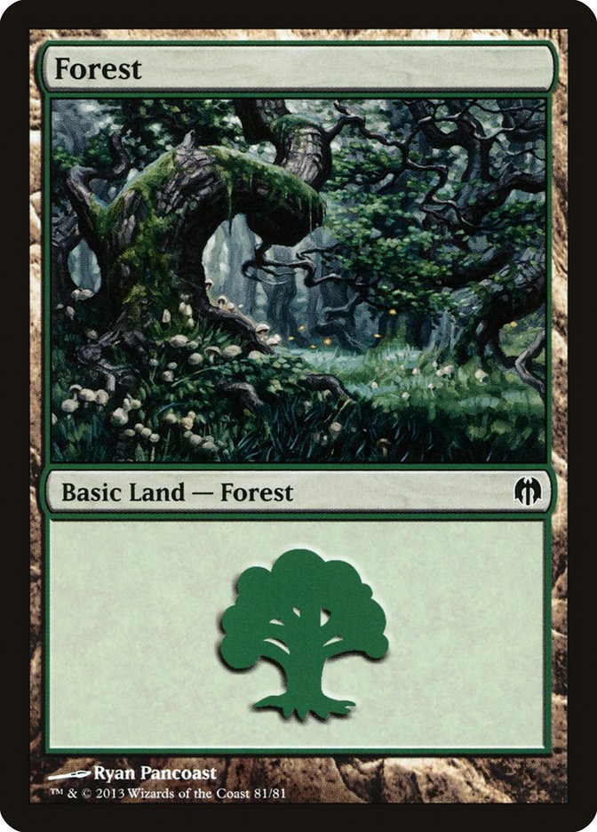 Forest (81) [Duel Decks: Heroes vs. Monsters] | L.A. Mood Comics and Games