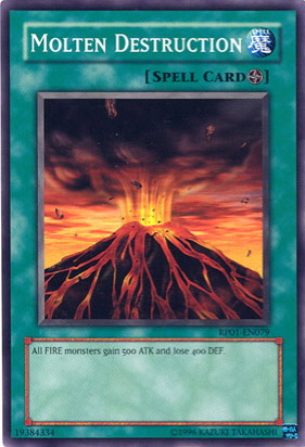 Molten Destruction [RP01-EN079] Common | L.A. Mood Comics and Games