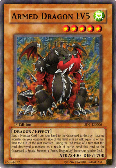 Armed Dragon LV5 [SD1-EN006] Common | L.A. Mood Comics and Games