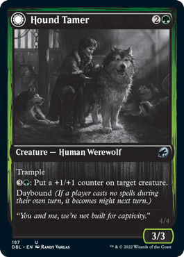 Hound Tamer // Untamed Pup [Innistrad: Double Feature] | L.A. Mood Comics and Games