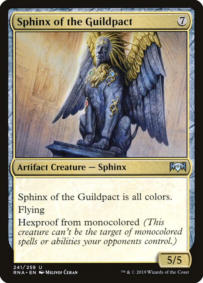 Sphinx of the Guildpact [Ravnica Allegiance] | L.A. Mood Comics and Games