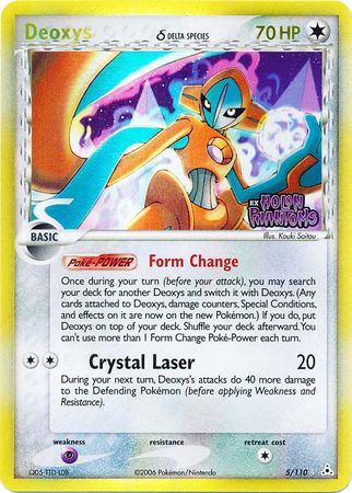 Deoxys (5/110) (Delta Species) (Stamped) [EX: Holon Phantoms] | L.A. Mood Comics and Games