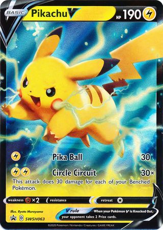 Pikachu V (SWSH063) [Sword & Shield: Black Star Promos] | L.A. Mood Comics and Games