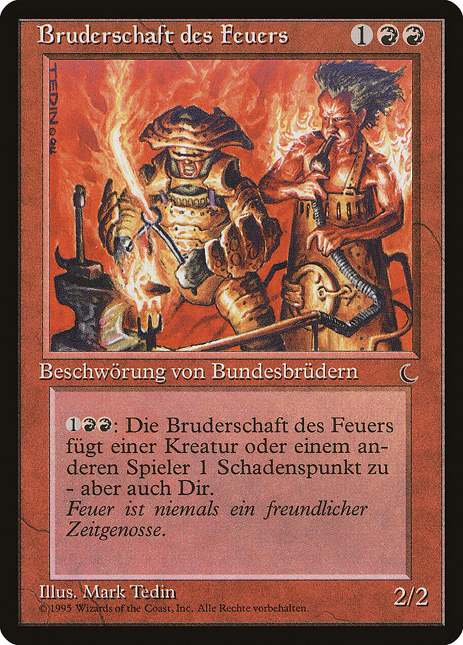 Brothers of Fire (German) - "Bruderschaft des Feuers" [Renaissance] | L.A. Mood Comics and Games