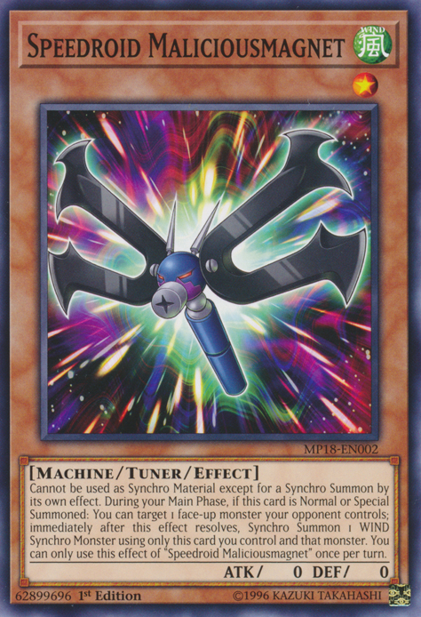 Speedroid Maliciousmagnet [MP18-EN002] Common | L.A. Mood Comics and Games